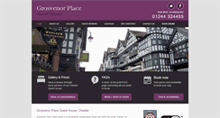 Desktop Screenshot of grosvenorplacechester.co.uk